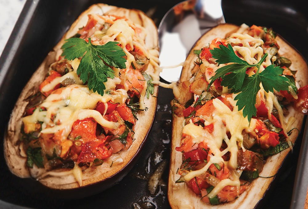 Patlıcan Dolması (Peynirli)