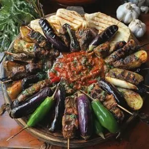 Jambonlu Sıra Kebabı