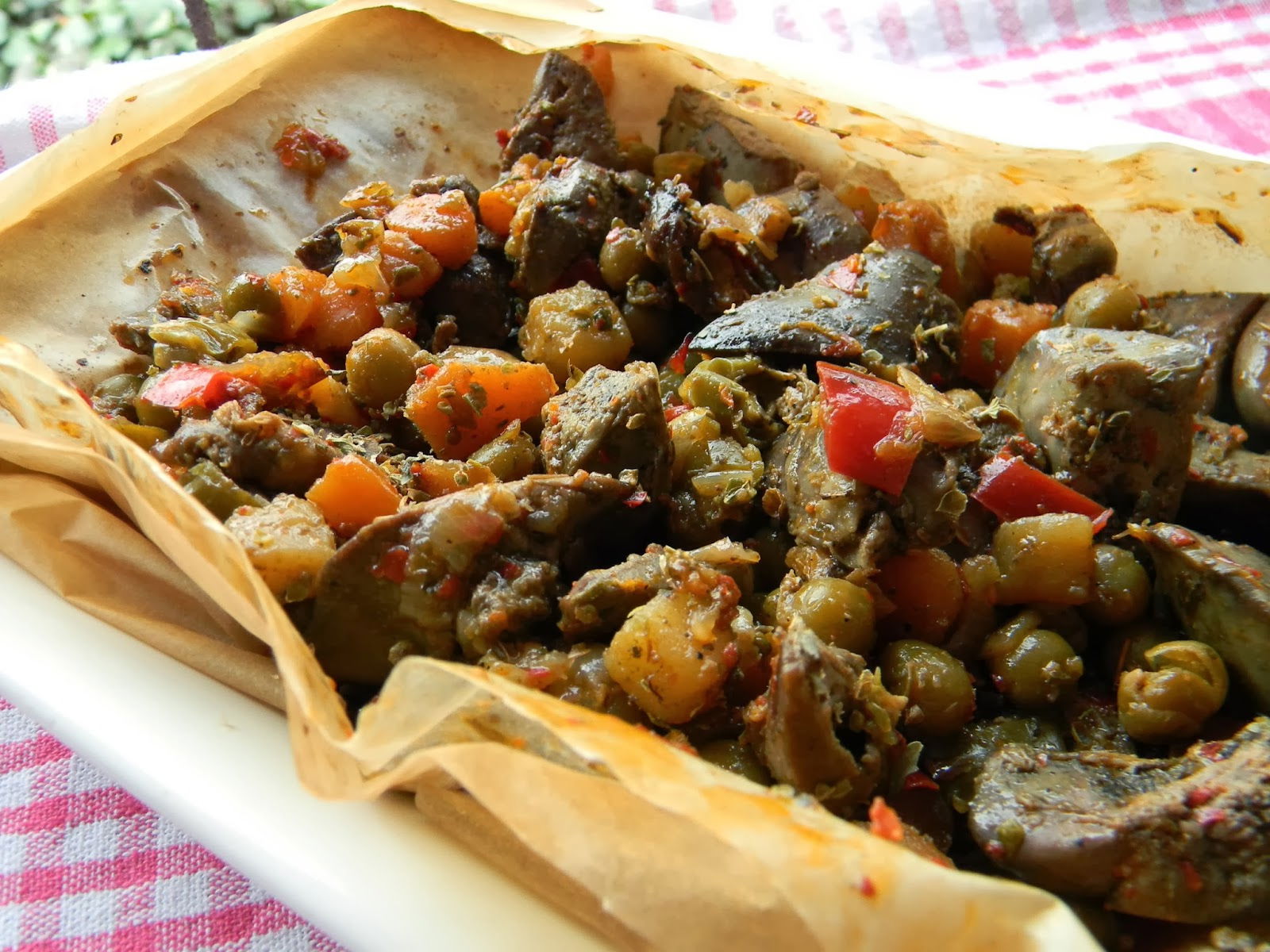 Ciğerli Kağıt Kebabı