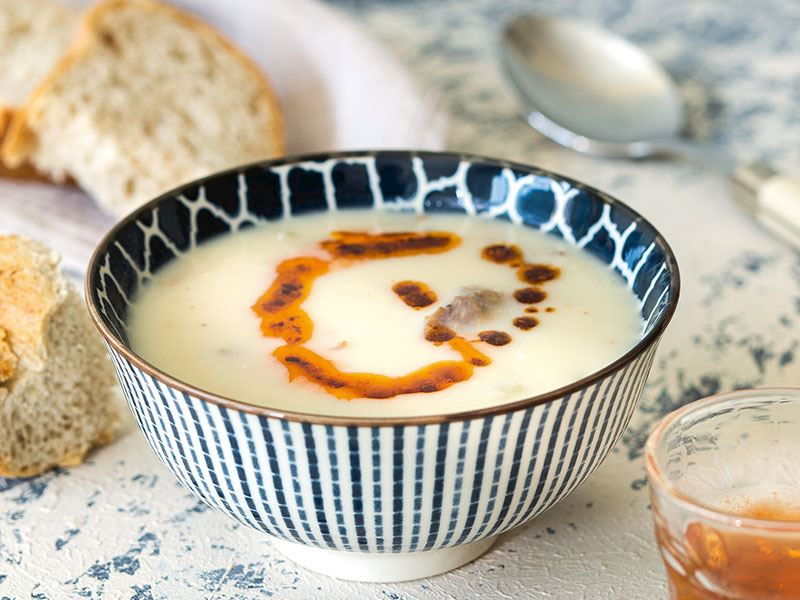 Paça Çorbası Terbiyeli