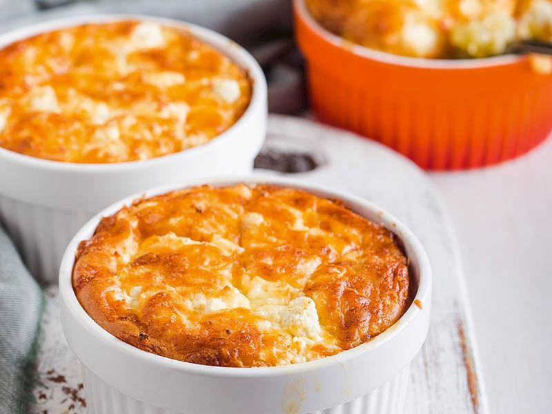 Patlıcanlı ve Kabaklı Sufle