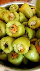 Doldurulmuş Biber Turşusu