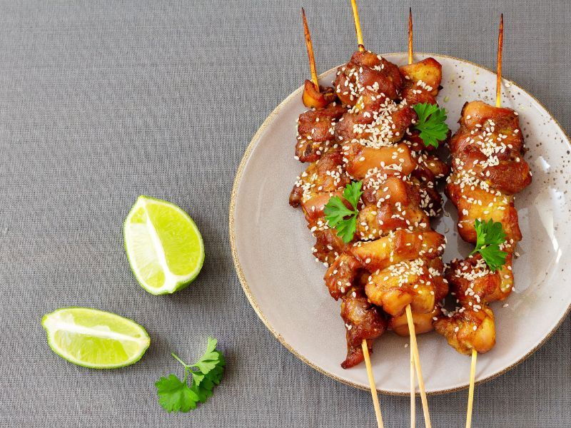 Japon Soslu Tavuk Şiş (Yakitori)