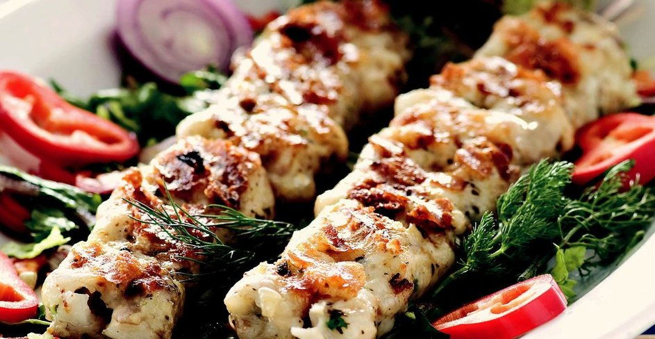 Bademli Balık Kebabı