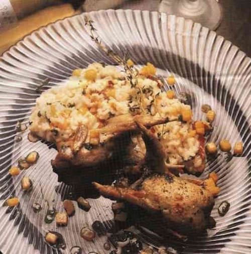 Fırında Baharatlı Bıldırcın