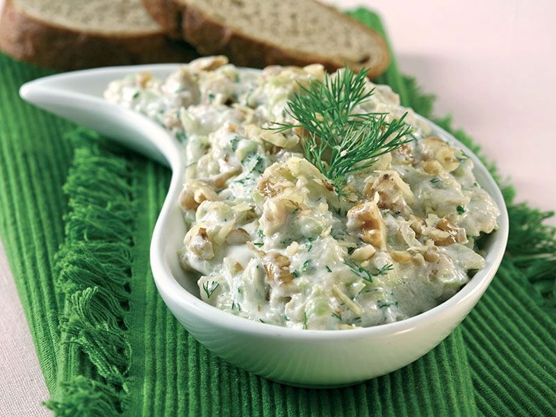 Mayonezli Kabak Salatası