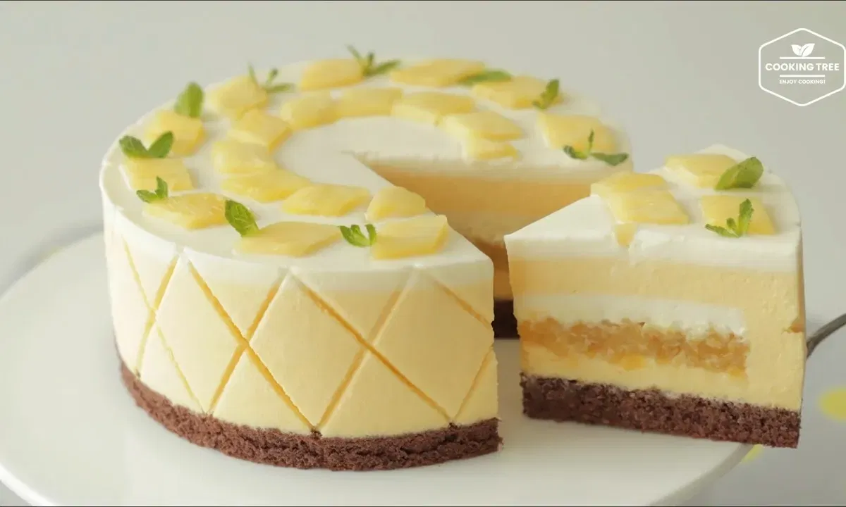 Ananaslı Cheesecake