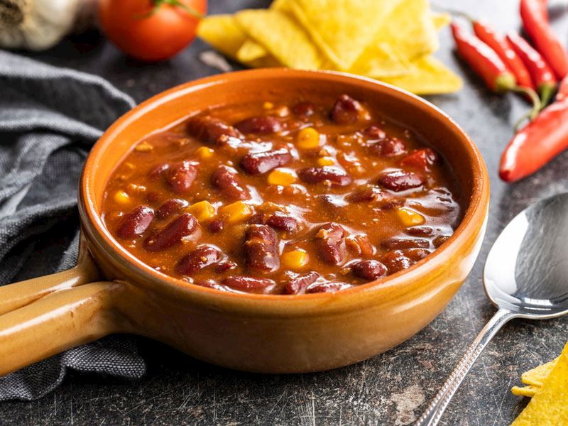Chili Con Carne (Meksika Çorbası)