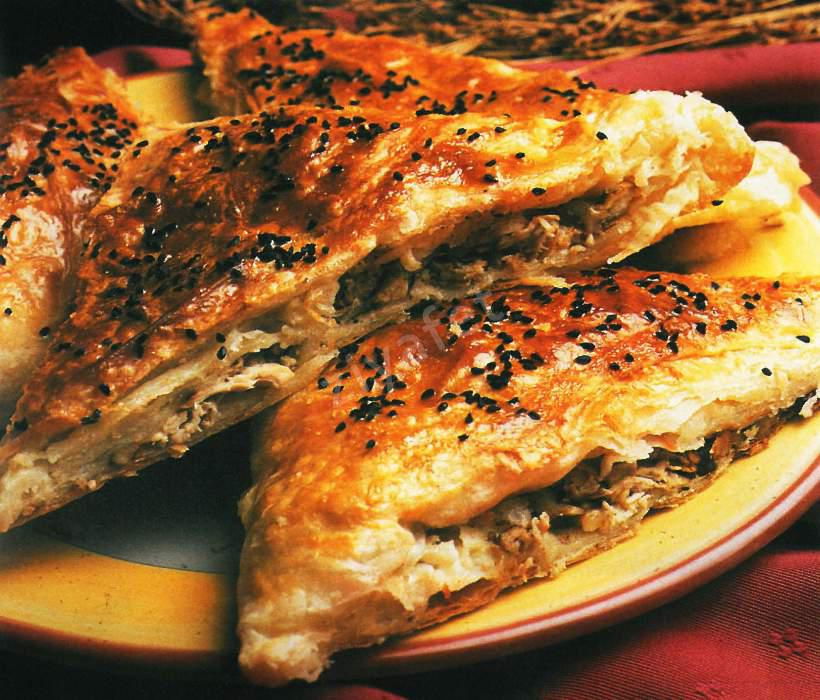 Tavuklu Zarf Böreği
