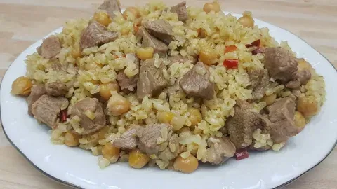 Etli Bulgur Pilavı