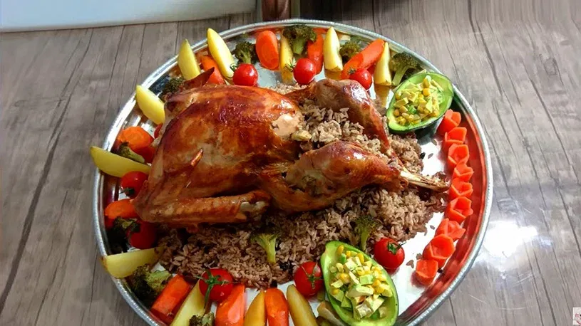 İç Pilavlı Kestaneli Hindi