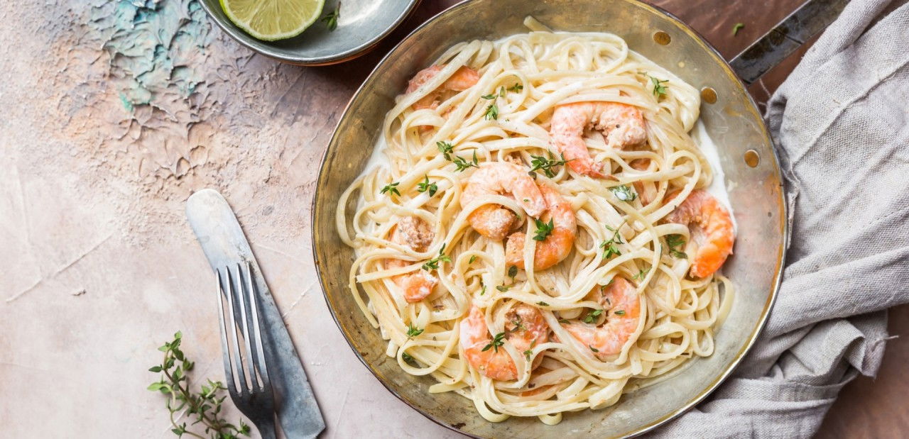 Deniz Mahsulleri ile Spagetti