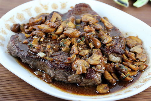 Mantarlı Dana Eskalop