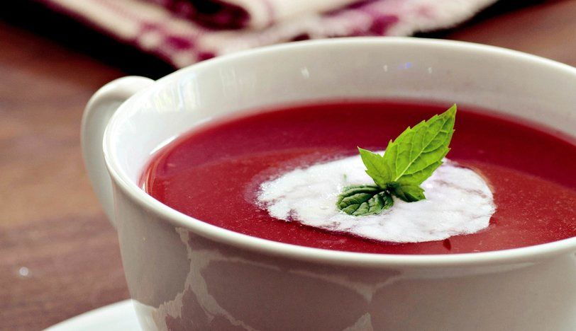 Kızılcıklı Tarhana Çorbası