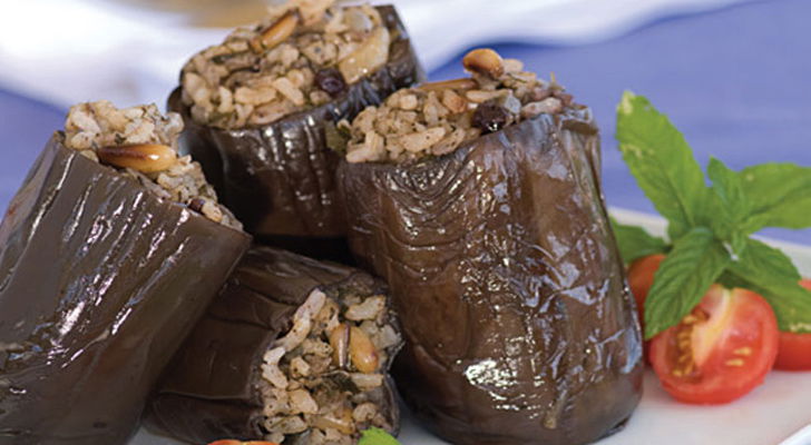 Zeytinyağlı Patlıcan Dolması