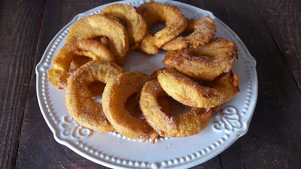 Tarçın ve Şekerli Elma Kızartması