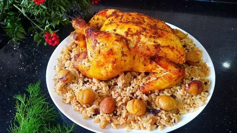 İç Pilavlı Piliç Dolması