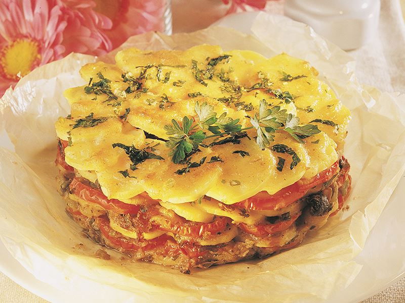 Kağıtta Patates Turtası