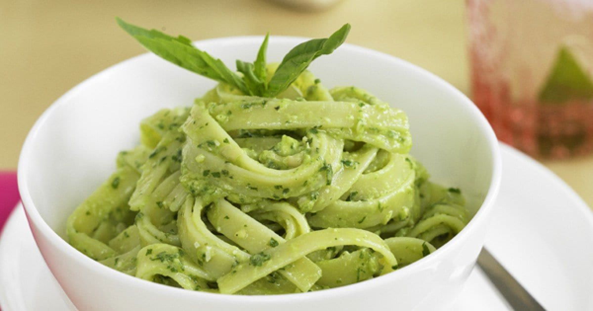 Yeşil Soslu Makarna