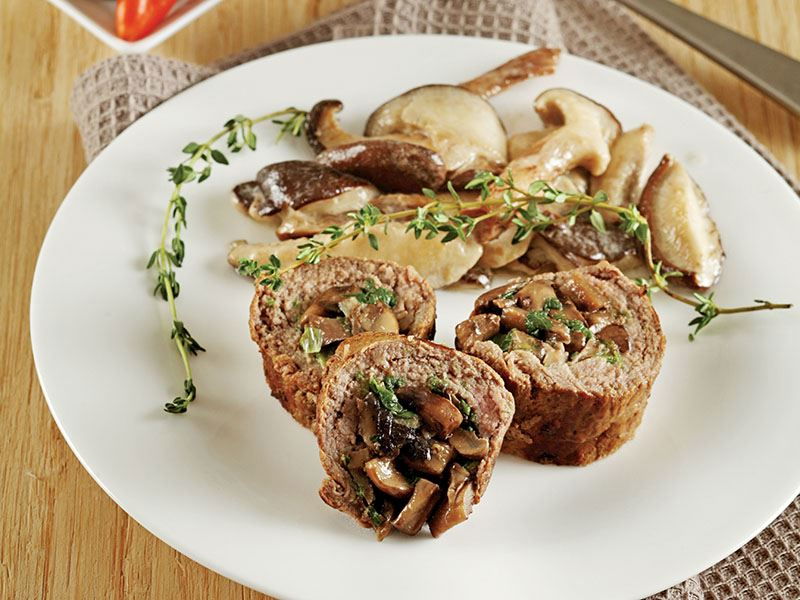 Mantarlı Biftek Sarma