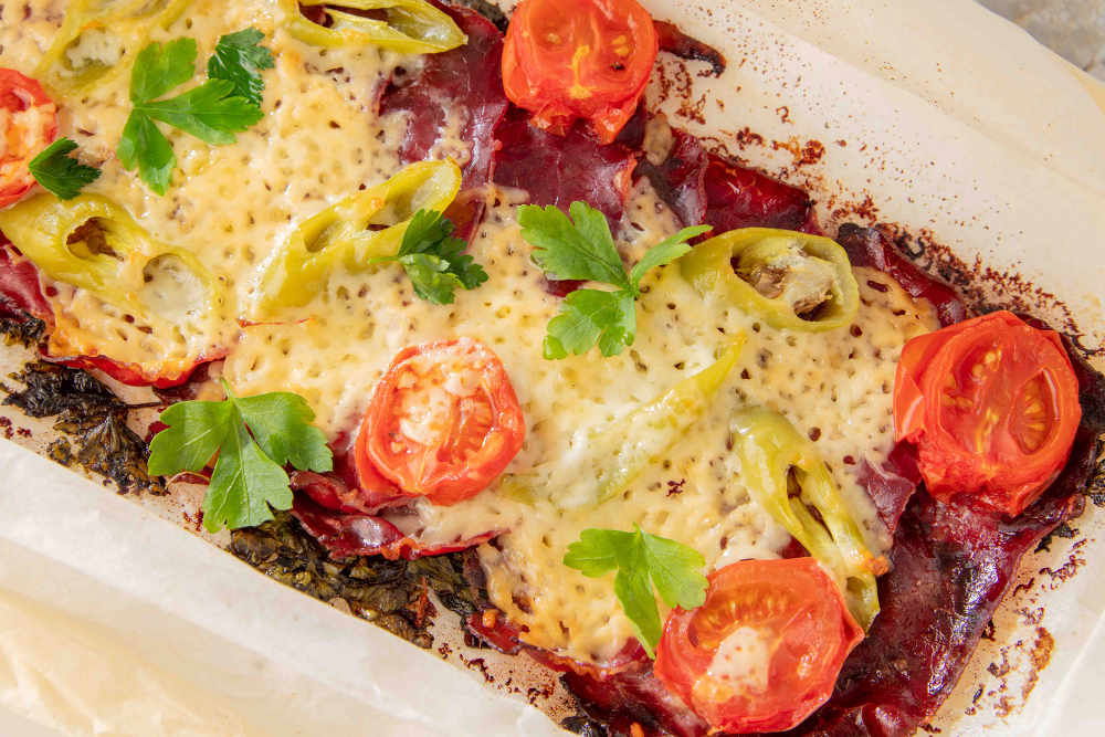 Kağıtta Peynirli Pastırma