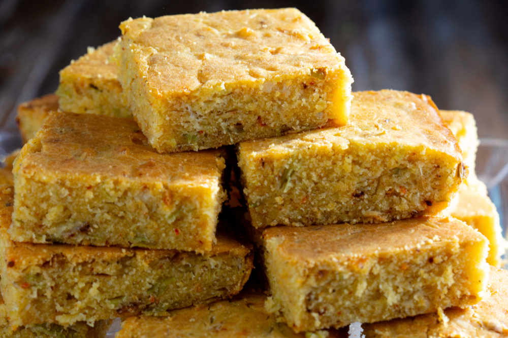 Pırasalı Mısır Unu Ekmeği