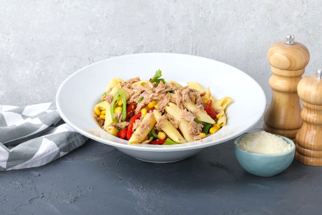 Ton Balıklı Krem Soslu Penne