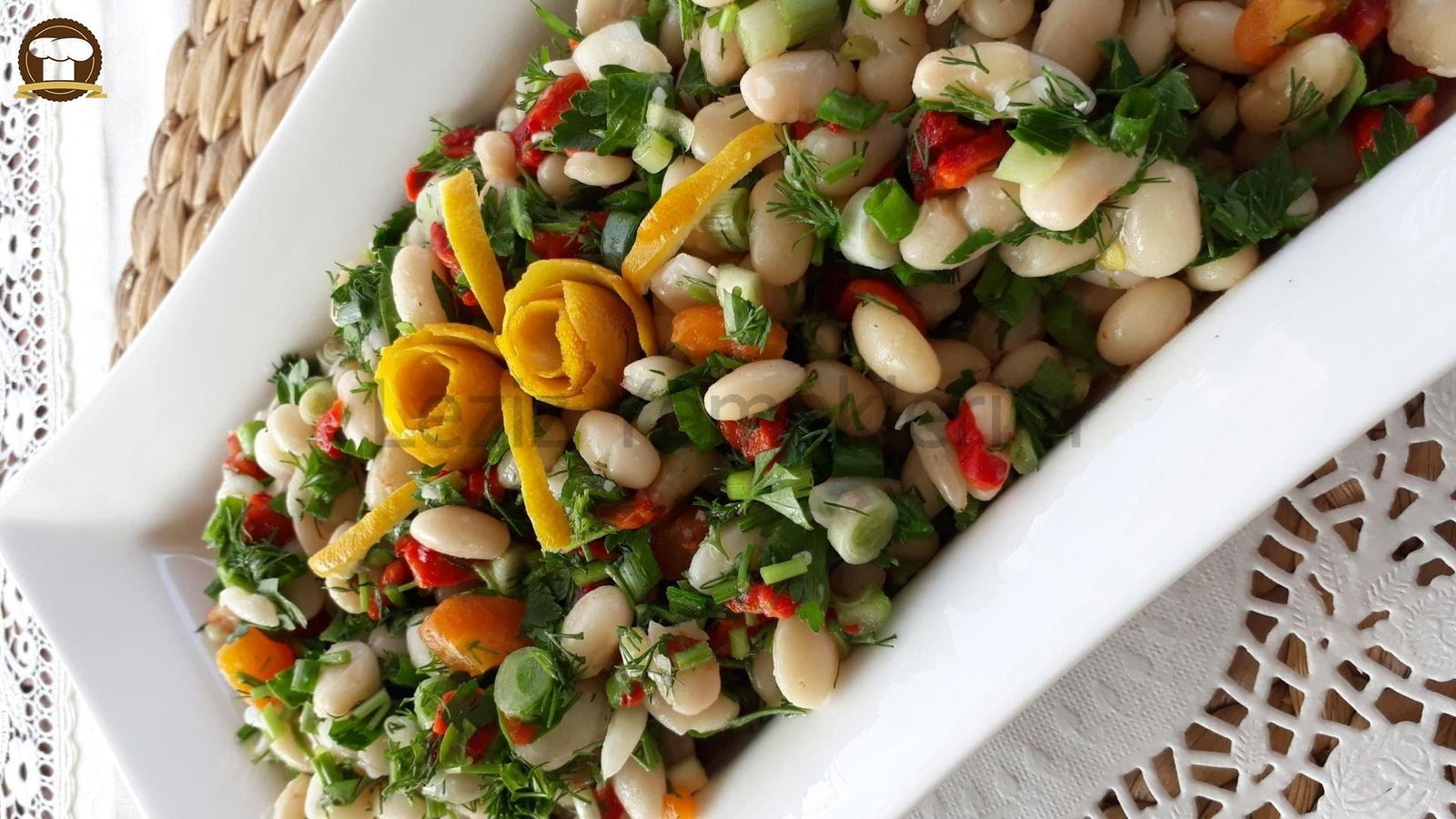 Kuru Fasulye Salatası