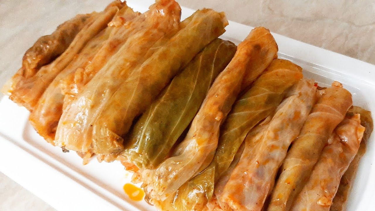 Fasulye İçli Lahana Sarması