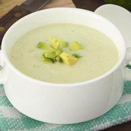 Yoğurtlu Avokado Çorbası