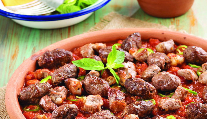 Altı Ezmeli Tike Kebabı