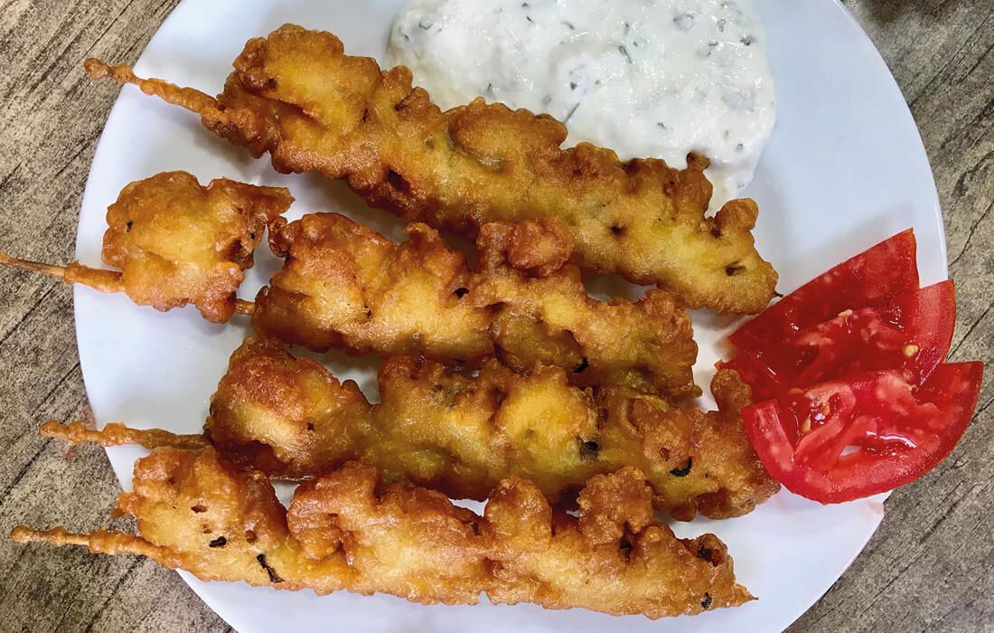 Kaplanmış Midye Tava