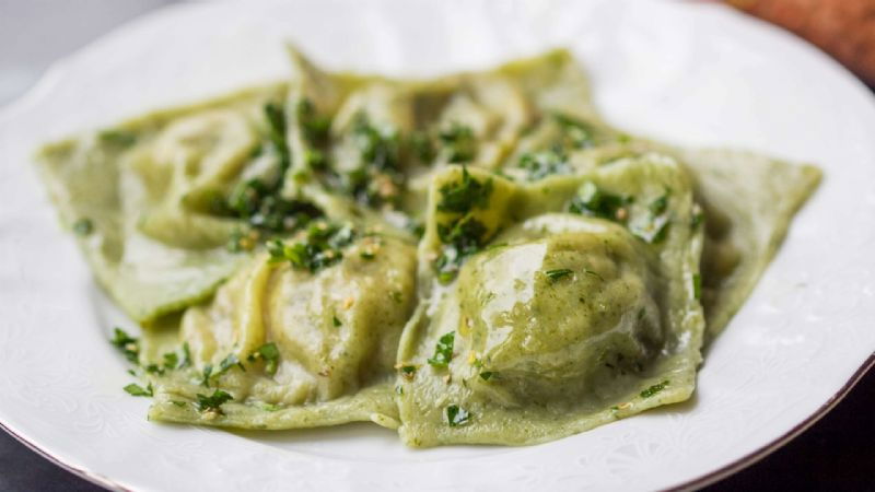 Ispanaklı Hindili Mantı