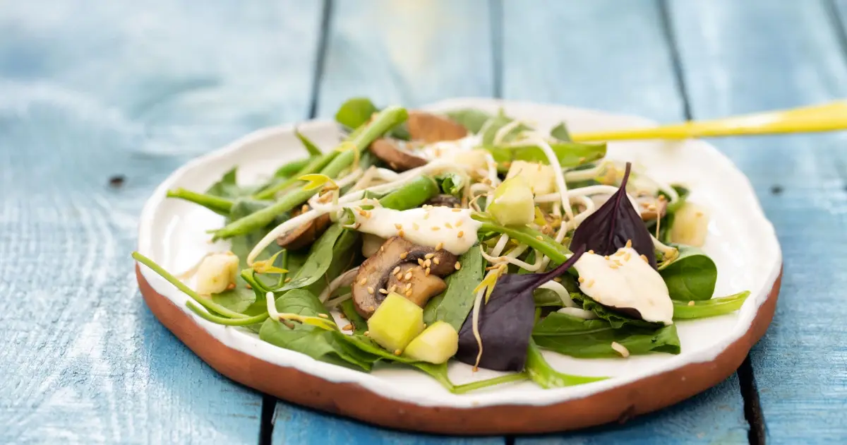 Soya Filizli Enginar Salatası