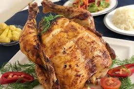 Fırında Piliç Kızartması