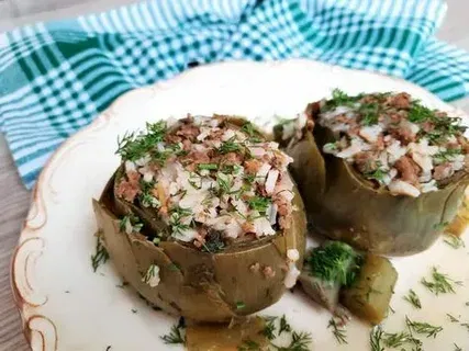 Etli Enginar Dolması