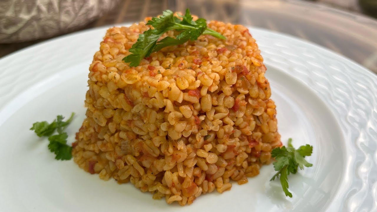 Baharatlı Bulgur Pilavı
