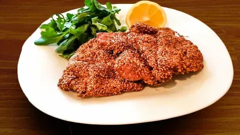 Çekirdekli Susamlı Şinitzel