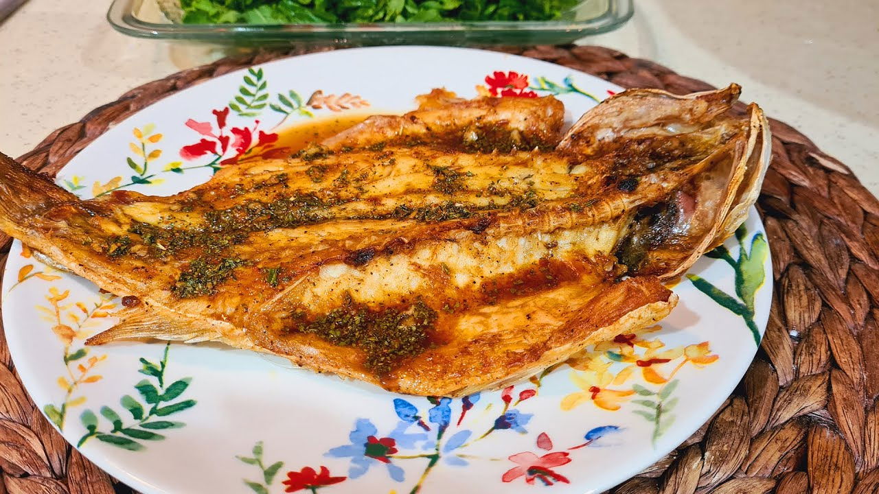 Özel Soslu Izgara Balık