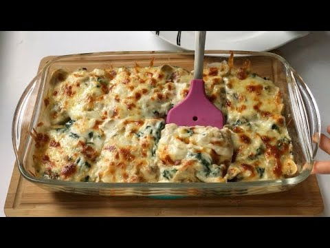 Beşamel Soslu Mantarlı Sote