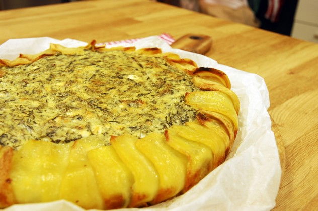 Patatesli Ispanak Turtası