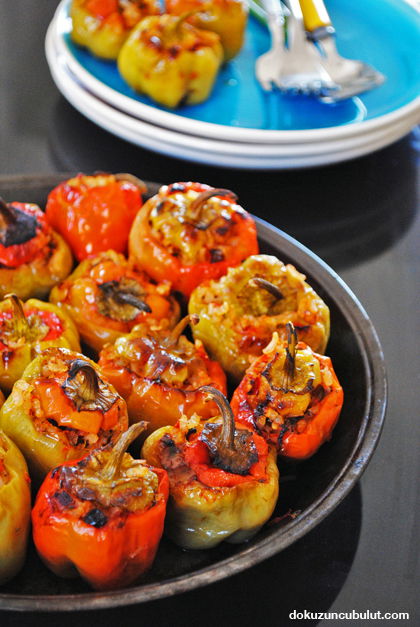Zeytinyağlı Biber Dolması