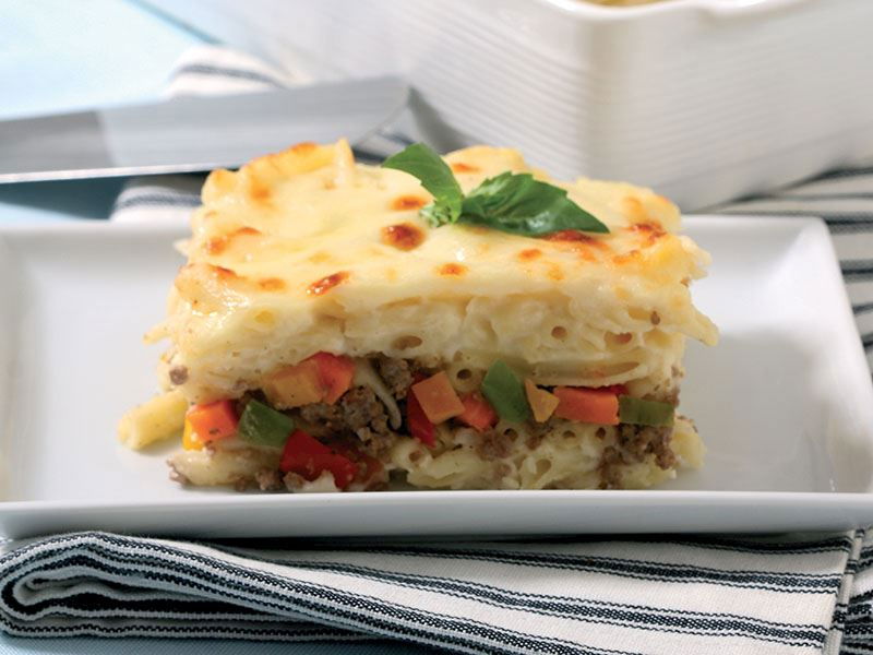 Kıymalı Fırın Makarna