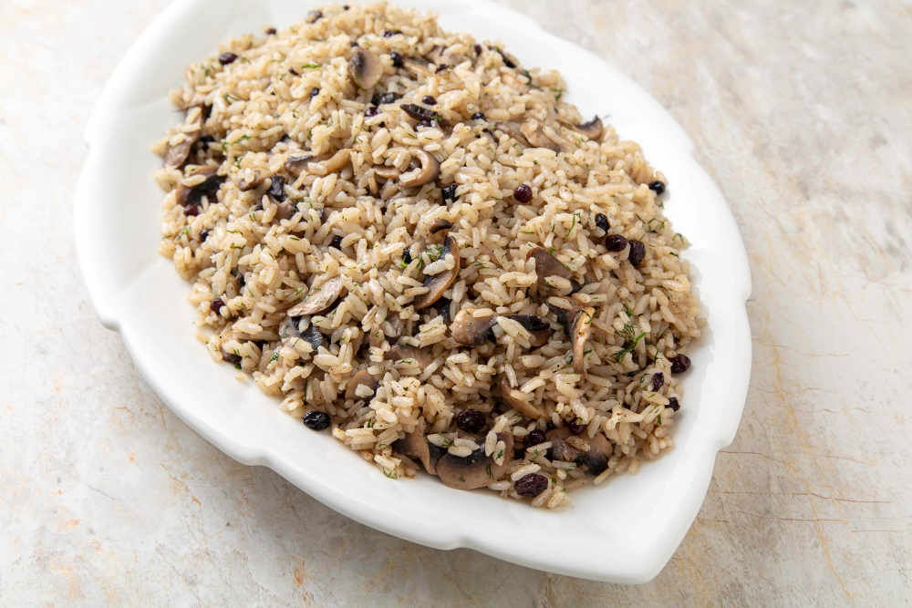 Sodalı ve Mantarlı Pilav