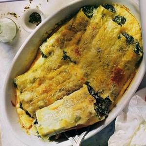 Ispanaklı Cannelloni