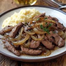 İtalyan Usulü Dana Ciğeri