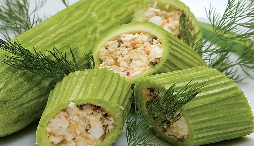 Peynirli Kabak Dolması