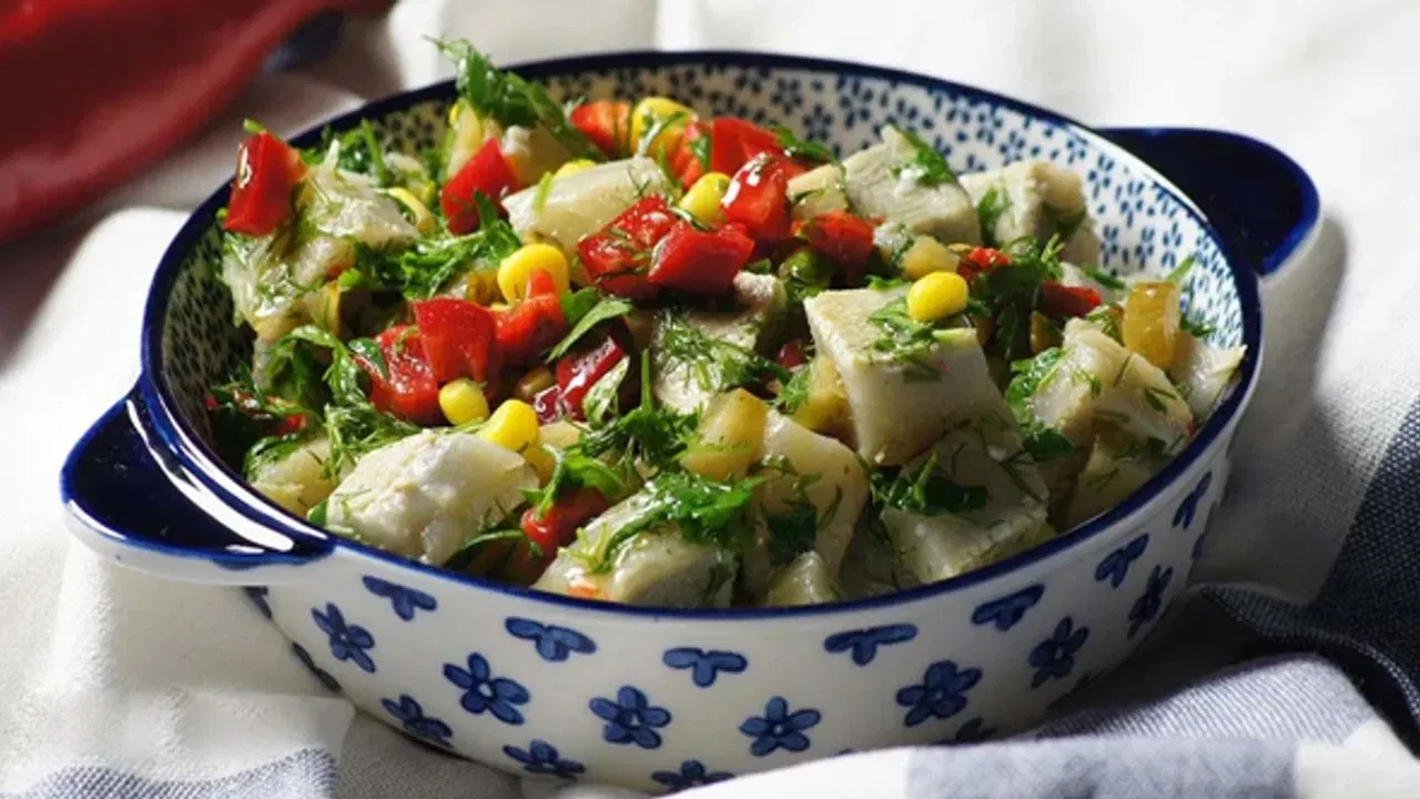 Mısırlı Enginar Salatası
