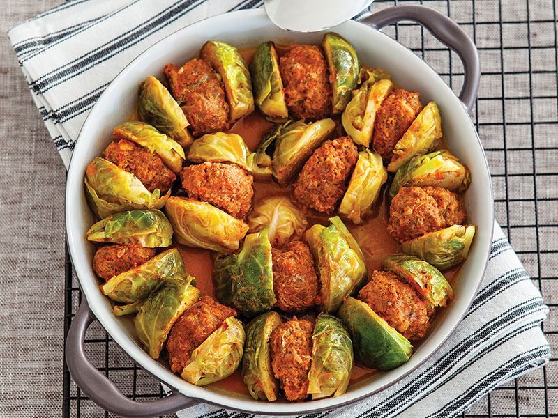 Köfteli Brüksel Lahanası