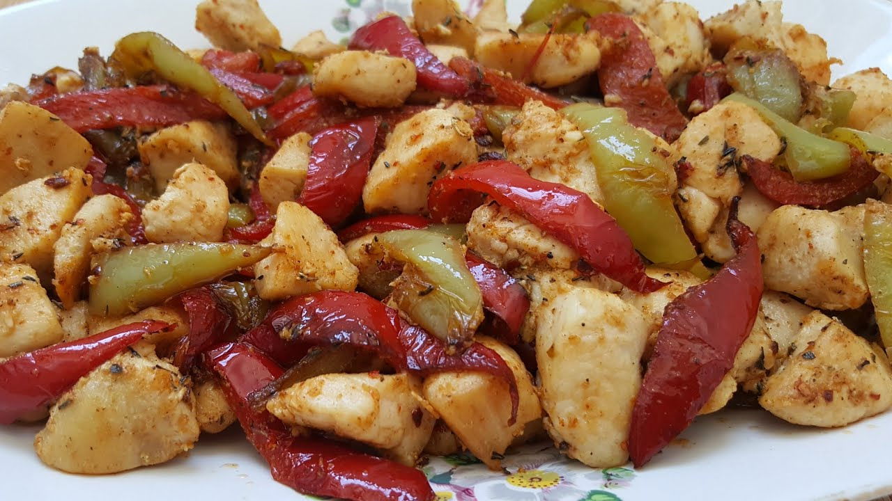 Kırmızı Biberli Tavuk